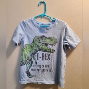 (3/$10) 5/5A Boys, Carter's, T-Rex Short Sleeve Tee Shirt
